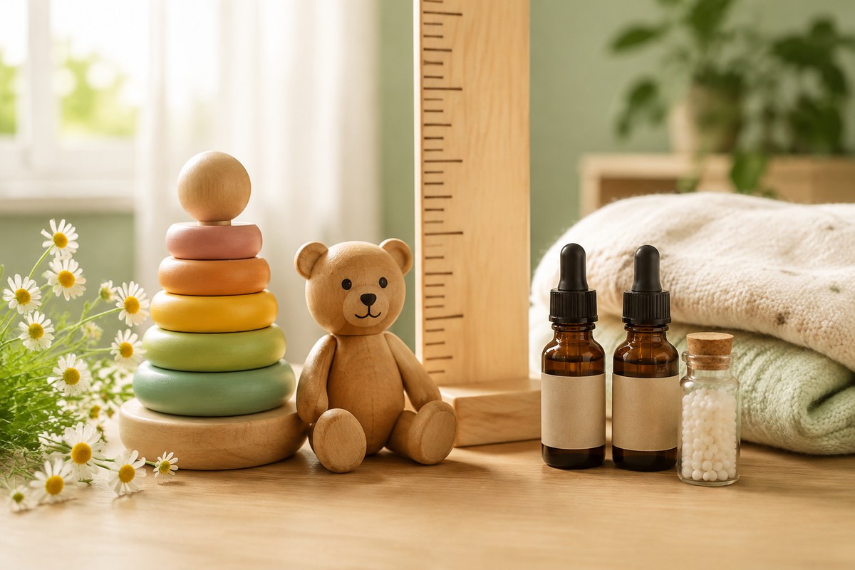 Pediatric Health & Growth Care Infographic